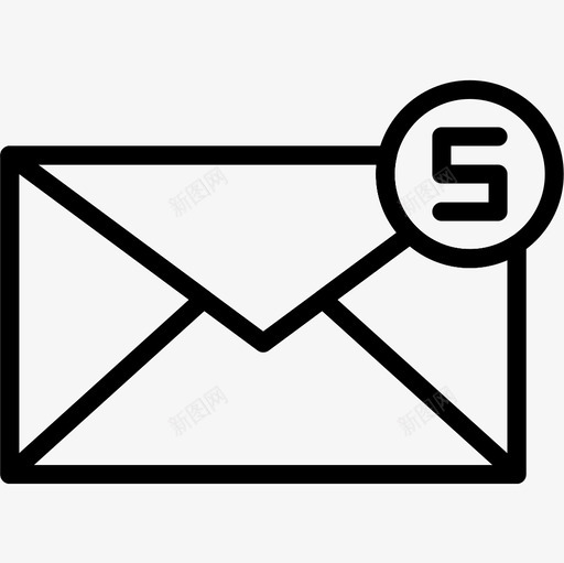 电子邮件社交媒体112线性图标svg_新图网 https://ixintu.com 媒体 电子邮件 社交 线性