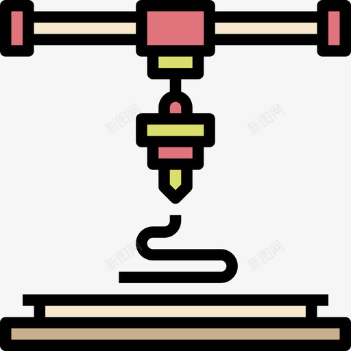 3d打印3d建模2线性颜色图标svg_新图网 https://ixintu.com 3d 建模 打印 线性 颜色