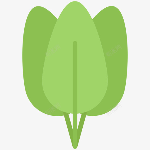 菠菜水果和蔬菜40平的图标svg_新图网 https://ixintu.com 水果 菠菜 蔬菜