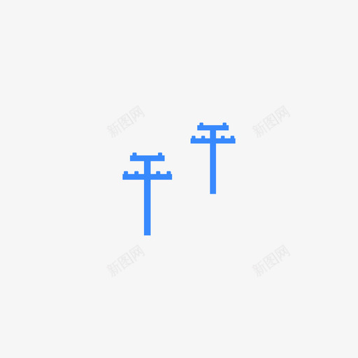 电力线勘测svg_新图网 https://ixintu.com 电力线勘测 扁平 多色