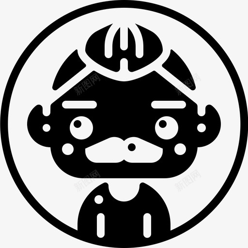 伙计阿凡达75加油图标svg_新图网 https://ixintu.com 伙计 加油 阿凡