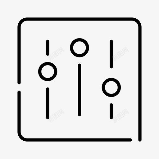 调整控制水平图标svg_新图网 https://ixintu.com 图标 控制 水平 界面 设置 调整 间隙