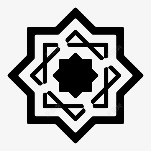 伊斯兰图案阿拉伯语穆斯林图标svg_新图网 https://ixintu.com 伊斯兰 图案 宗教 活动 穆斯林 阿拉伯语
