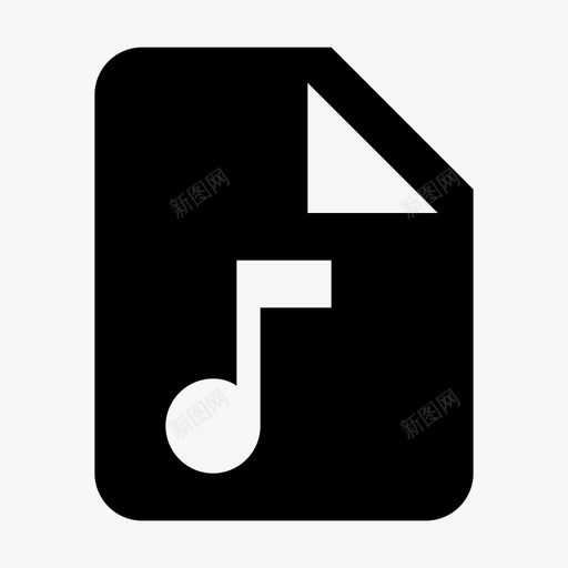 文件音乐案例文档图标svg_新图网 https://ixintu.com 收听 文件 文档 案例 音乐