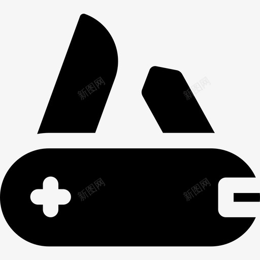 刀锋冒险50填充图标svg_新图网 https://ixintu.com 冒险 刀锋 填充