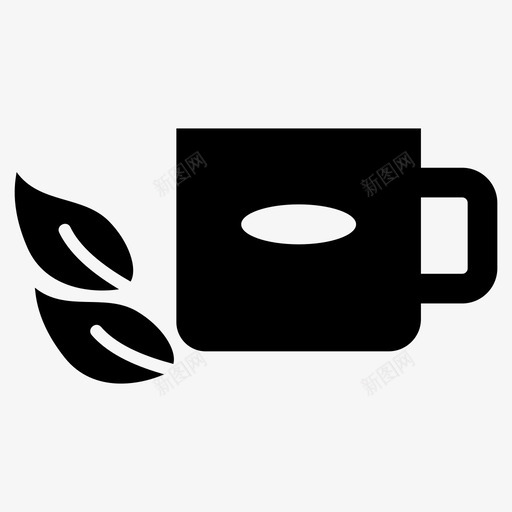 茶啤酒杯子图标svg_新图网 https://ixintu.com 啤酒 杯子 热的 饮料