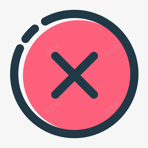 不感兴趣svg_新图网 https://ixintu.com 不感兴趣
