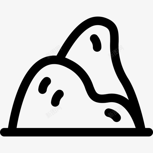 沙土图标svg_新图网 https://ixintu.com 沙土