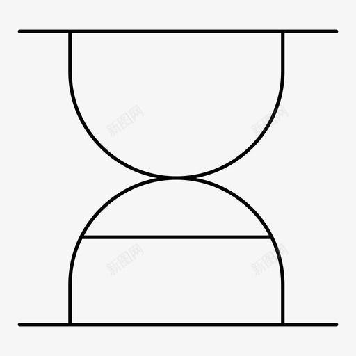 沙漏装载沙子图标svg_新图网 https://ixintu.com 时间 沙子 沙漏 装载 计时器
