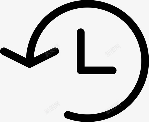 历史时间表时间图标svg_新图网 https://ixintu.com 事务 历史 时间 时间表 计时器