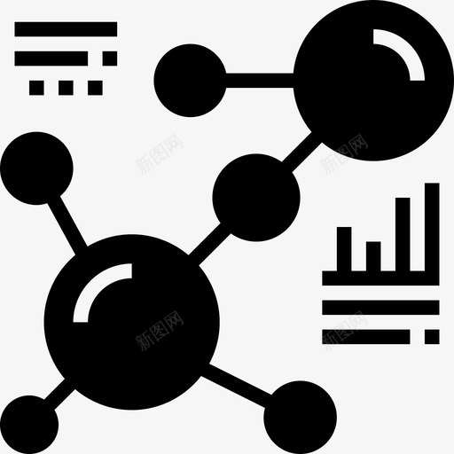 生物学化学43字形图标svg_新图网 https://ixintu.com 化学 字形 生物学