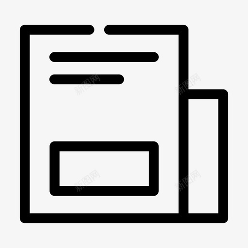 文章简历文件图标svg_新图网 https://ixintu.com 媒体 文件 文章 新闻 混合 简历