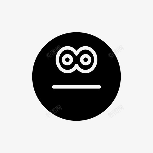 惊异表情图标svg_新图网 https://ixintu.com 惊异 表情