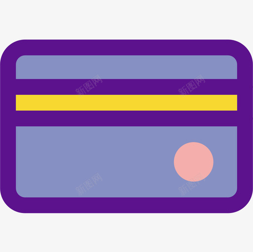 信用卡基本款60线性颜色图标svg_新图网 https://ixintu.com 信用卡 基本 线性 颜色