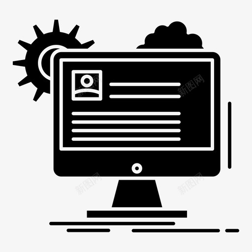 客户资料编辑报告图标svg_新图网 https://ixintu.com 业务 客户 报告 教育 更新 编辑 资料