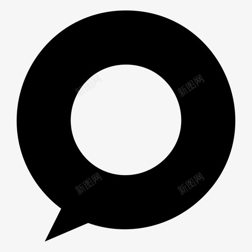 聊天社交媒体评论图标svg_新图网 https://ixintu.com 在线 媒体评论 对话 消息 社交 聊天