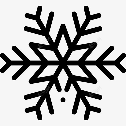 雪花冬季旅行20直线图标svg_新图网 https://ixintu.com 冬季 旅行 直线 雪花