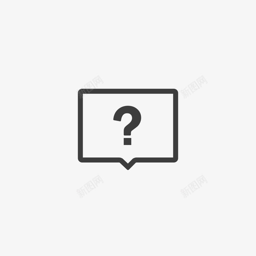 icon_问题答疑svg_新图网 https://ixintu.com icon_问题答疑