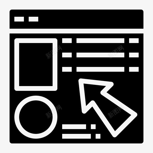 网站消费者团体图标svg_新图网 https://ixintu.com 团体 在线购物 消费者 网站