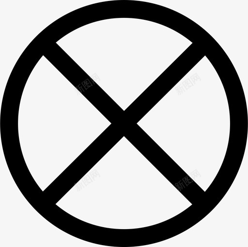 删除取消减少图标svg_新图网 https://ixintu.com 减少 删减 删除 取消 抛出