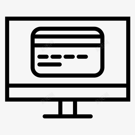 在线支付系统信用卡借记卡图标svg_新图网 https://ixintu.com 信用卡 借记卡 图标 在线支付 在线购物 系统 线路
