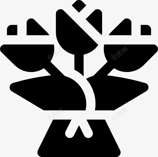 花束母亲节22充满图标svg_新图网 https://ixintu.com 充满 母亲节 花束