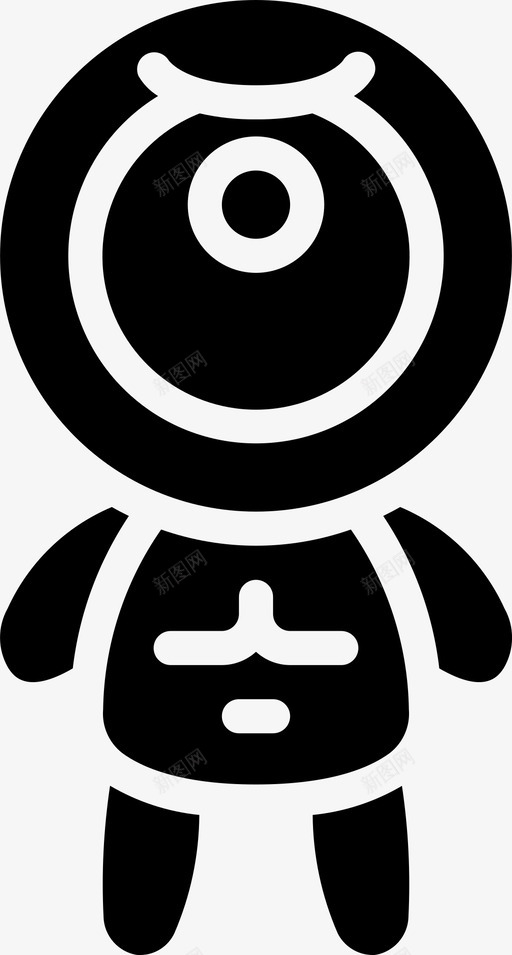 怪物恐怖秀2填充图标svg_新图网 https://ixintu.com 填充 怪物 恐怖