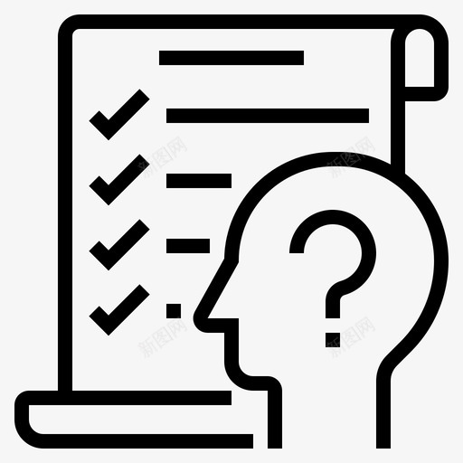 假设检验问卷调查统计分析图标svg_新图网 https://ixintu.com 假设 分离 检验 统计分析 问卷调查