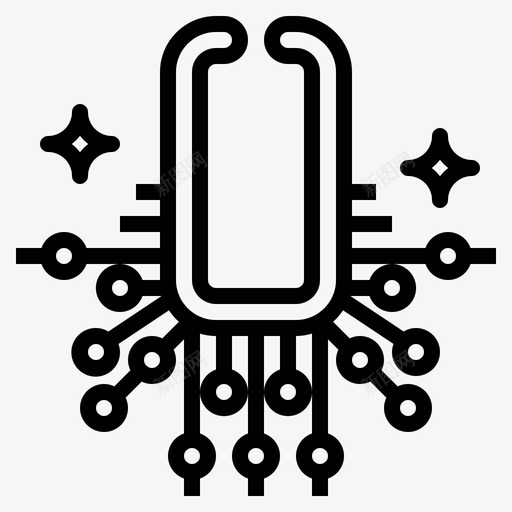 项链舞会之夜直系图标svg_新图网 https://ixintu.com 之夜 直系 舞会 项链