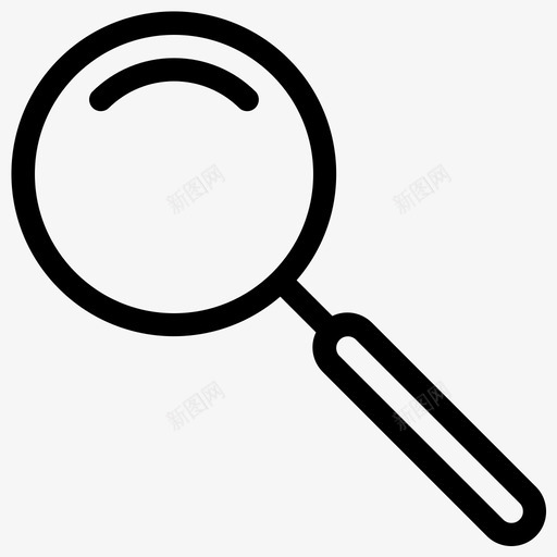 搜索查找查看图标svg_新图网 https://ixintu.com 基础 搜索 放大镜 查找 查看 用户界面 蜂窝