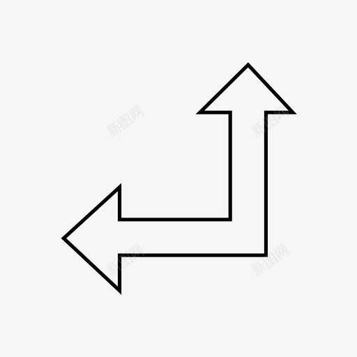 左上箭头-1svg_新图网 https://ixintu.com 左上箭头-1