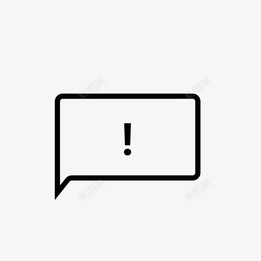 消息传递错误失败图标svg_新图网 https://ixintu.com 传递 发送 失败 消息 错误
