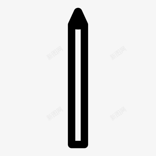 铅笔办公室学校图标svg_新图网 https://ixintu.com 办公室 学校 文具 铅笔