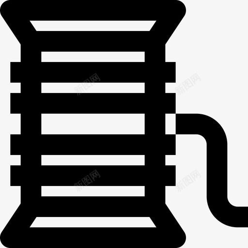 线缝纫86直线图标svg_新图网 https://ixintu.com 直线 缝纫