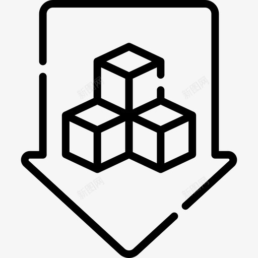糖营养17线性图标svg_新图网 https://ixintu.com 线性 营养
