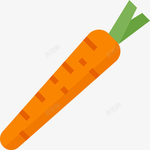胡萝卜健康食品30无糖图标svg_新图网 https://ixintu.com 健康食品 无糖 胡萝卜
