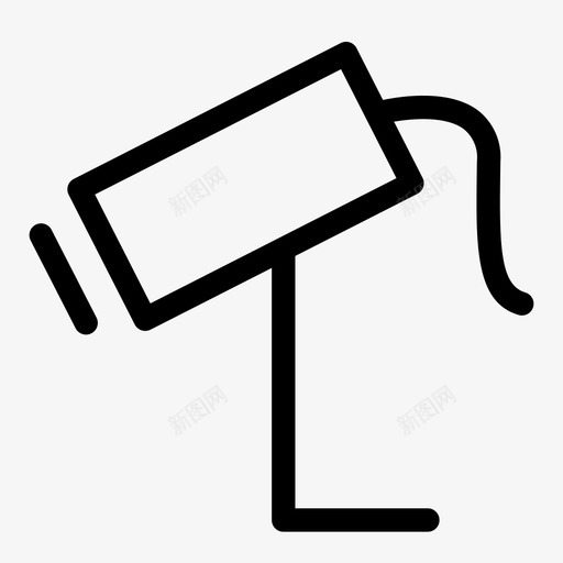 闭路电视摄像机ip摄像机图标svg_新图网 https://ixintu.com 一卷 安全 技术 摄像机 概要 第一 闭路电视