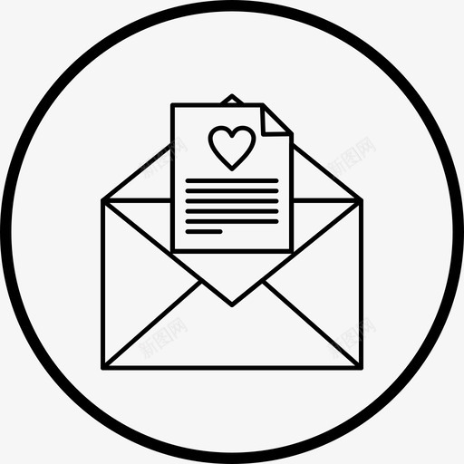心形文档文件love图标svg_新图网 https://ixintu.com 图标 心形 文件 文档