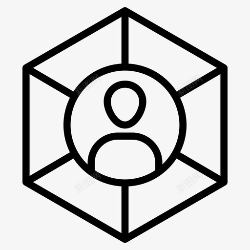 头像帐户员工图标svg_新图网 https://ixintu.com 个人资料 人类 员工 图标 头像 帐户 用户 线图 资源