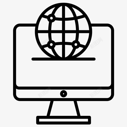 互联网计算机技术设备加粗线条集213图标svg_新图网 https://ixintu.com 互联网 加粗 技术 粗线条 计算机 设备