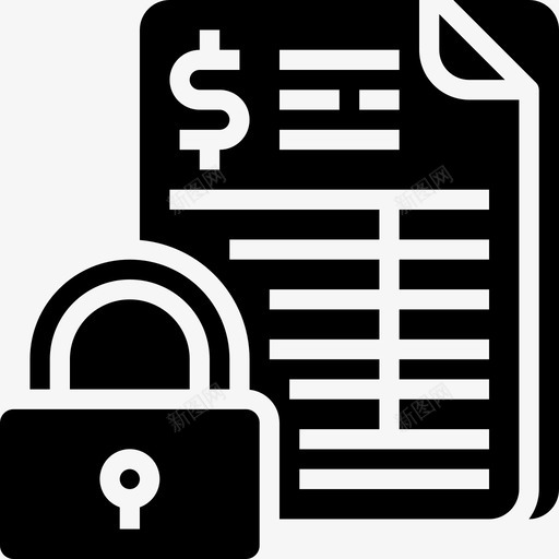 报告会计和财务填写图标svg_新图网 https://ixintu.com 会计 填写 报告 财务