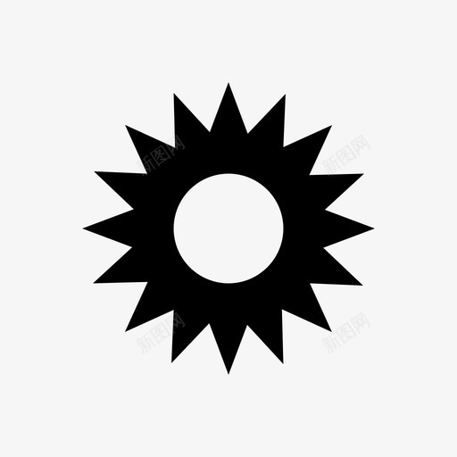 阳光炎热户外图标svg_新图网 https://ixintu.com 户外 炎热 阳光
