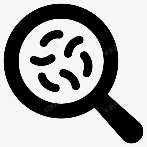 研究细菌诊断图标svg_新图网 https://ixintu.com 疾病 研究 细菌 诊断