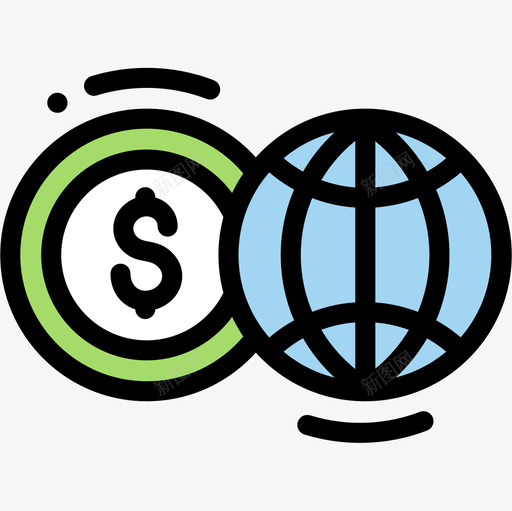 交易商务会议10线颜色图标svg_新图网 https://ixintu.com 交易 商务会议 颜色