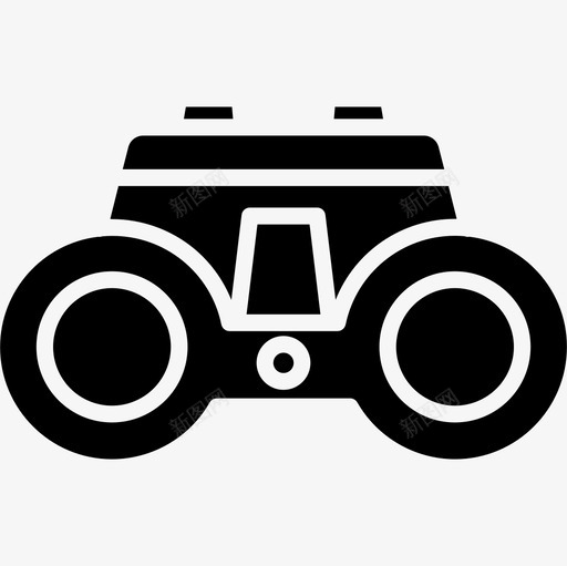 双筒望远镜武器10实心图标svg_新图网 https://ixintu.com 双筒 实心 望远镜 武器