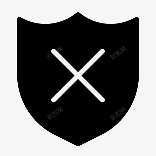 不安全保证保险图标svg_新图网 https://ixintu.com 不安全 保护 保证 保险 坚实 屏蔽 市场 运输