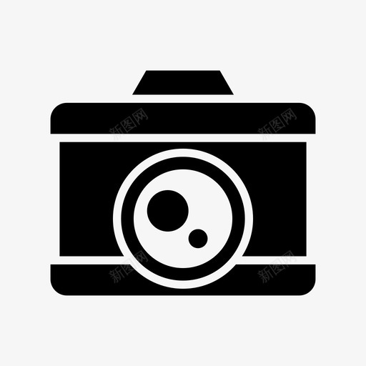 相机设备电子图标svg_新图网 https://ixintu.com 实拍 摄影 电子 相机 设备 镜头
