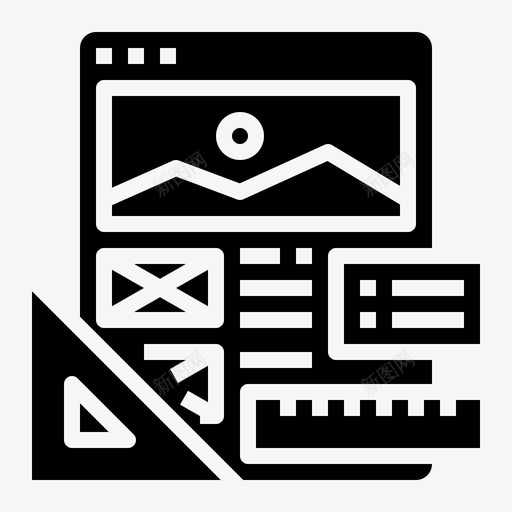 网页师自由职业者工作图标svg_新图网 https://ixintu.com 家庭 工作 概况 网页 网页设计 自由职业者 设计师