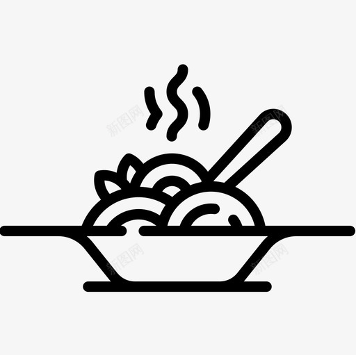 食品81号餐厅直系图标svg_新图网 https://ixintu.com 直系 食品 餐厅