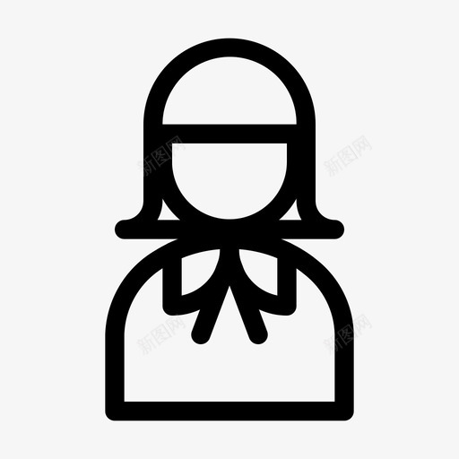 女商人公司金融图标svg_新图网 https://ixintu.com 公司 商业 商人 金融